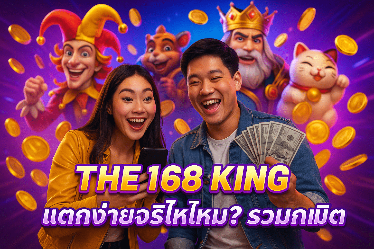 THE 168 KING แตกง่ายจริงไหม? รวมเกมฮิต